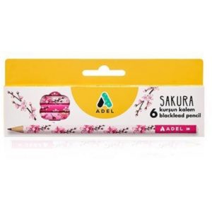 Adel μολύβι Sakura 2B 6 τμχ. σε κουτί.