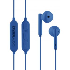 CRYSTAL AUDIO BIE-02SB BLUETOOTH BLUE IN-EAR EARPHONES BIE-02SB