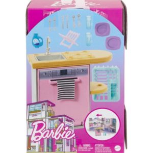 Mattel Barbie: Furniture and Accessory Pack - Dishwasher Theme (HJV34).