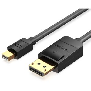 VENTION Mini DisplayPort to DisplayPort Cable 1.5M Black (HAABG).