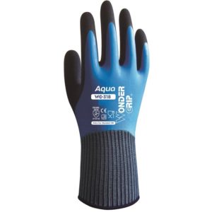 WONDER GRIP γάντια εργασίας Aqua, αδιάβροχα αντιολισθητικά, XXL/11, μπλε WG-318-11XXL.