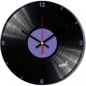 Νext ρολόι Ø31εκ. δίσκος μουσικής.