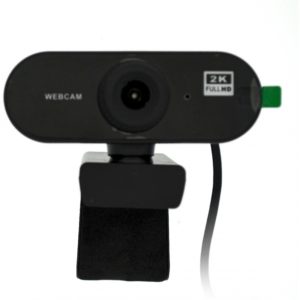 USB Webcam Mobilis PC01-2 Full HD 1080P 2560X1440 με Ενσωματωμένο Μικρόφωνο και Εστίαση 20mm. Μαύρη.