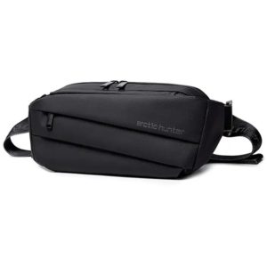 ARCTIC HUNTER τσάντα μέσης YB00029, αδιάβροχη, μαύρη YB00029-BK.
