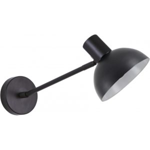 Home Lighting SE21-BL-22-MS3 ADEPT BLACK WALL LAMP BLACK METAL SHADE+ 77-8325( 3 άτοκες δόσεις.)