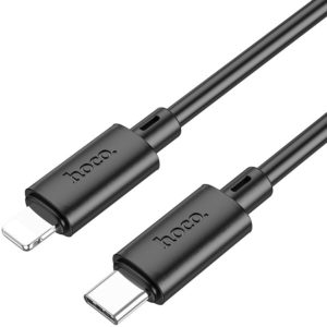 Καλώδιο σύνδεσης Hoco X88 USB-C σε Lightning για Γρήγορη Φόρτιση και Μεταφορά Δεδομένων PD20W 1m Μαύρο.