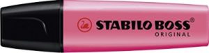 Μαρκαδόρος Υπογράμμισης STABILO BOSS 70/56 2 - 5 mm (Ροζ) (70/56) (STB0006).