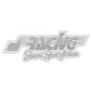 Simoni Racing ΑΥΤΟΚΟΛΛΗΤΟ SMALL STICKER WHITE 70x17mm 1ΤΕΜ..