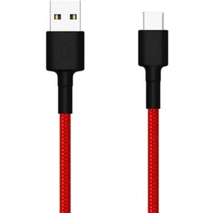 Xiaomi Mi Braided USB Type-C Cable 100cm Red (SJV4110GL) (XIASJV4110GL).