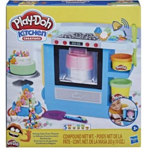 Hasbro Play-Doh: Kitchen Creations - Rising Cake Over Playset (F1321).