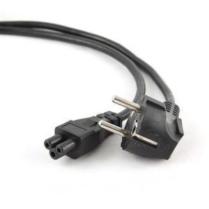 CABLEXPERT POWER CORD C5 VDE APROVED 1,8m PC-186-ML12