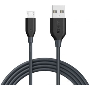 ANKER Cable Micro USB to USB-A 2.0 Powerline 1.8M, Black A8133G11.