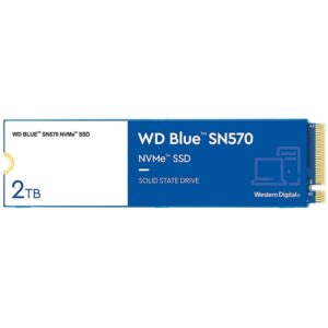 Western Digital Δίσκος SSD SN570 2TB M.2 2280 PCIe Gen3x4 (WDS200T3B0C).( 3 άτοκες δόσεις.)
