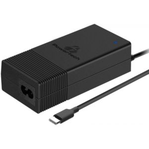 POWERTECH φορτιστής laptop PT-975, USB Type-C PD, universal, 65W, μαύρος PT-975.