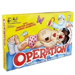 Hasbro Classic Operation Board Game (English Language) (B2176348).