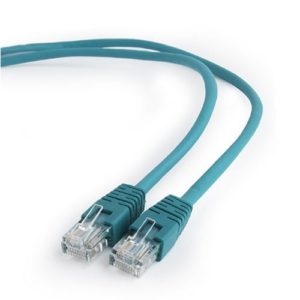 CABLEXPERT CAT5E UTP PATCH CORD 1M GREEN PP12-1M/G