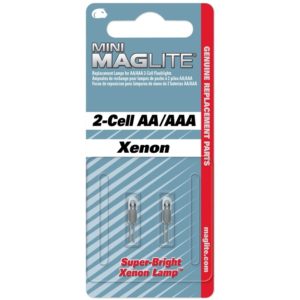 LM2A001 Ανταλλακτικό λαμπάκι Xenon MINI MAGLITE AA/AAA SET/2τεμ.