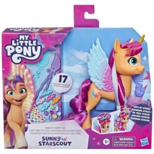 Hasbro My Little Pony: Sunny Starscout Ribbon Hairstyles (F3873).