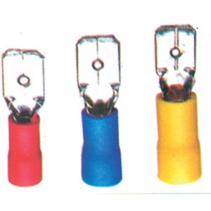 Ακροδέκτης αρσενικός, βισματωτός, κίτρινος, για καλώδιο 2,5-6mm2 (25 τεμ.) (70480).