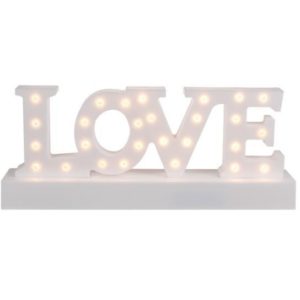 Φωτιστικό-πινακίδα «Love» με 27 led Y13,1x31,2x6,5εκ..