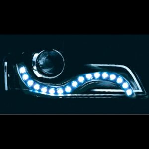 Simoni Racing ΤΑΙΝΙΑ DAYLINE BOOTES ΜΕ 15 LED 30cm (ΛΕΥΚΟ ΧΡΩΜΑ) - 2 ΤΕΜ..