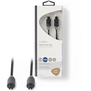 NEDIS CABW25000AT20 Optical Audio Cable TosLink Male - TosLink Male 2.0 m Anthra NEDIS.