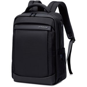 ARCTIC HUNTER τσάντα πλάτης B00478 με θήκη laptop 15.6, μαύρη B00478-BK.( 3 άτοκες δόσεις.)