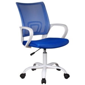 ArteLibre Καρέκλα Γραφείου RALOU Μπλε Mesh 53x59x88-98cm.( 3 άτοκες δόσεις.)