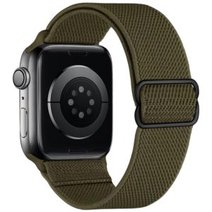 Watchband Hoco WA04 Fashion series 38/40/41mm από Nylon για Apple Watch 1/2/3/4/5/6/7/8/SE Dark Olive Green.