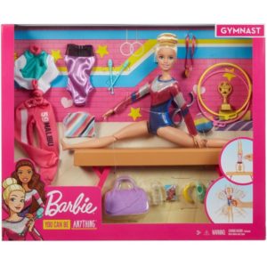 Mattel Barbie You Can Be Anything - Gymnast Doll Playset (GJM72)