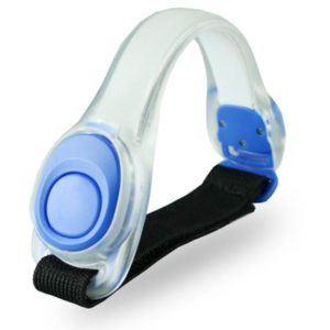LED armband BIKE-0040, 2 λειτουργίες, 18.5 x 4cm, μπλε BIKE-0040.