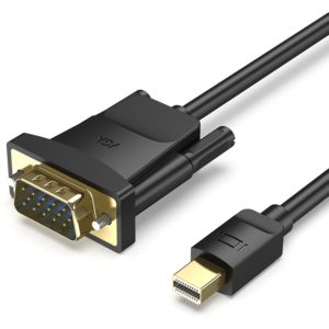 VENTION Mini DisplayPort Male to VGA Male Cable 2M Black (HFDBH).