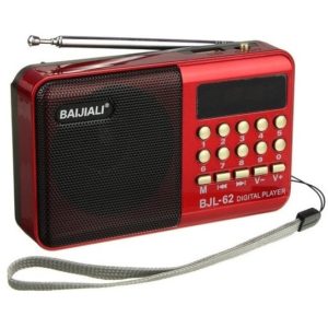 Επαναφορτιζόμενο ραδιόφωνο - BJL-62 - 880625