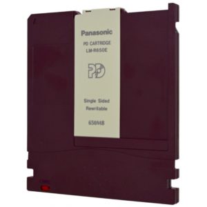 PD/CD-ROM Panasonic LM-R650E Rewritable 650MB.