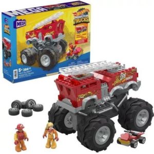 Mattel Mega Bloks Hot Wheels Monster Trucks: HW 5-Alarm Monster Truck (HHD19).
