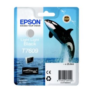 Epson Μελάνι Inkjet T7609 Light Light Black (C13T76094010) (EPST760940).( 3 άτοκες δόσεις.)