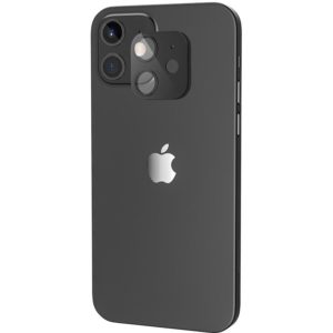 Προστασία Κάμερας Hoco 3D Metal για Apple iPhone 12 mini Anti-Fingerprint Μαύρο.