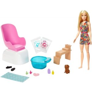 Mattel Barbie You Can Be Anything - Wellness Mani-Pedi Spa (GHN07).
