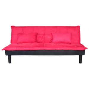 ArteLibre Καναπές Κρεβάτι Τριθέσιος ANIC Κόκκινο 168x76x75cm.( 3 άτοκες δόσεις.)
