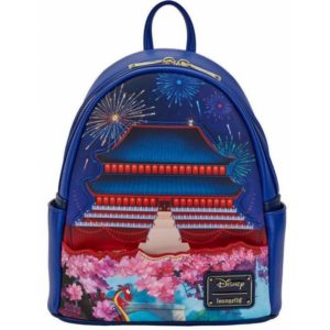 Loungefly Disney - Mulan Castle Light Up Mini Backpack (WDBK2205).( 3 άτοκες δόσεις.)