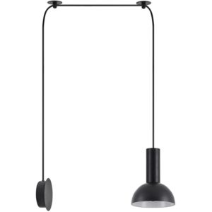 Home Lighting SE21-BL-4-NM1W-MS3 ADEPT TUBE Black Matt Wall Lamp Black Metal Shade 77-8817( 3 άτοκες δόσεις.)