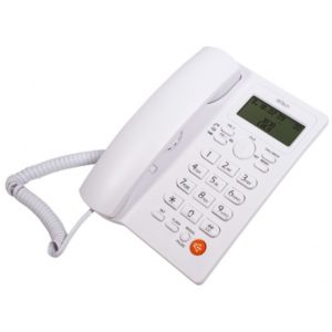 Σταθερό Ψηφιακό Τηλέφωνο WiTech WT-2010WHT με Ανοιχτή Ακρόαση Λευκό.