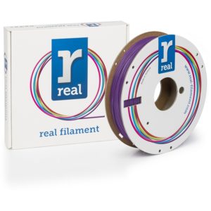 REAL PLA 3D Printer Filament - Purple - spool of 0.5Kg - 1.75mm (REFPLAPURPLE500MM175).