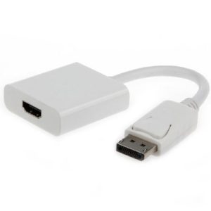 CABLEXPERT DISPLAY PORT TO HDMI ADAPTER WHITE A-DPM-HDMIF-002-W