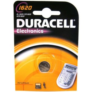 Duracell Electronics Μπαταρία Λιθίου Ρολογιών CR1620 3V 1τμχ (DECR1620)(DURDECR1620).