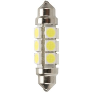 Lampa ΛΑΜΠΑΚΙ ΠΛΑΦΟΝΙΕΡΑΣ 24-30V 11x43mm 216lm 12xSMD LED ΛΕΥΚΟ (ΔΙΠΛΗΣ ΠΟΛΙΚΟΤΗΤΑΣ/ CAN-BUS) 2ΤΕΜ..
