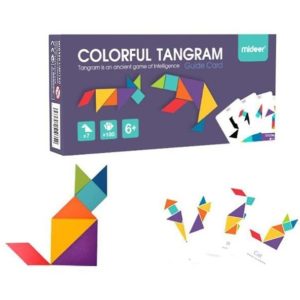 Mideer πολύχρωμο Tangram 7 τεμαχίων.