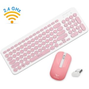 ALCATROZ WIRELESS MOUSE AND KEYBOARD JELLYBEAN A2000 W.PEACH A2000WP