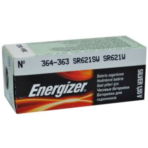 Buttoncell Energizer 364-363 SR621SW SR621W Τεμ. 1.