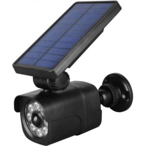 Entac Ηλιακό Φως Τοίχου 4W SMD Ψεύτικη Κάμερα με Ανιχνευτή Κίνησης.